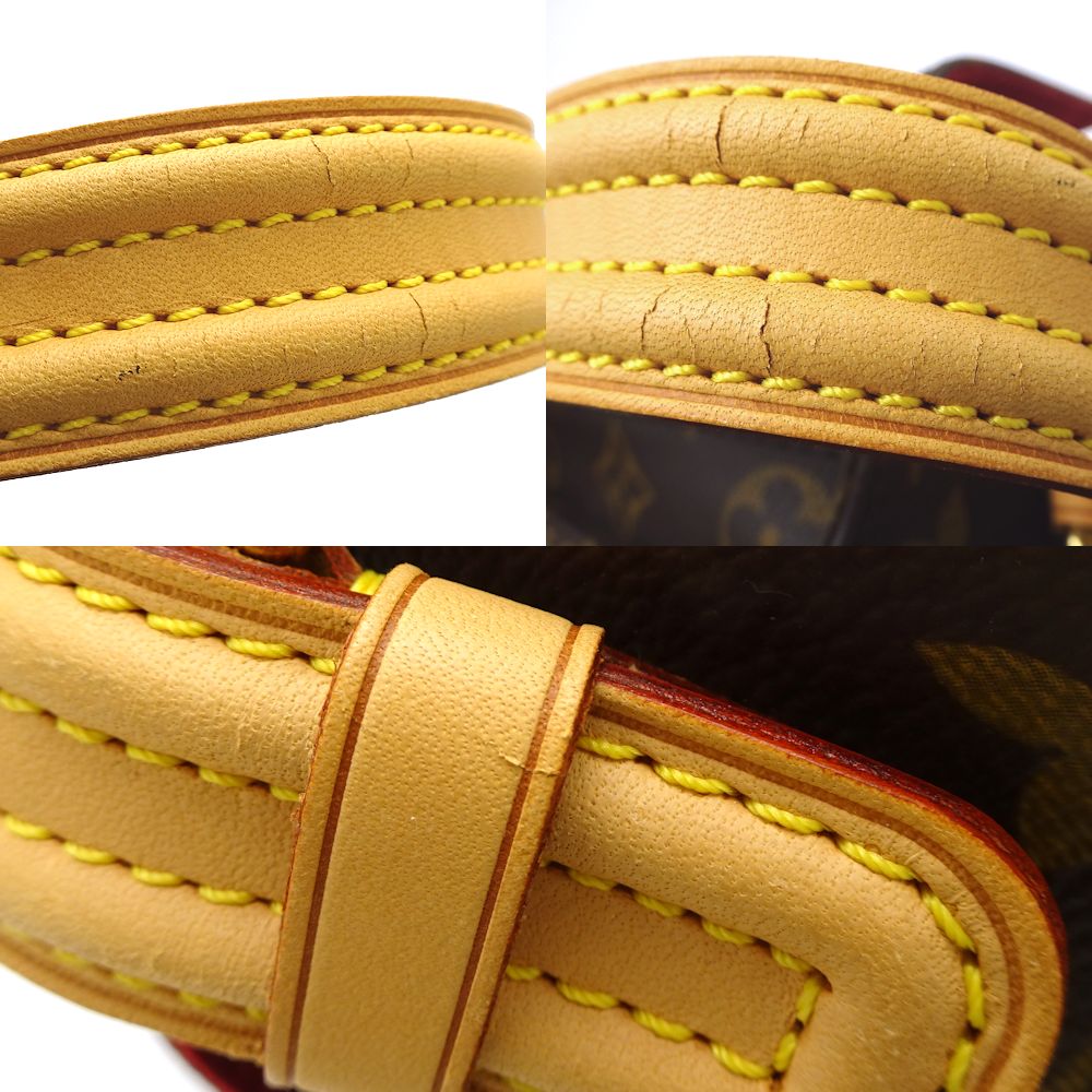 Louis Vuitton Monogram MM Shoulder Bag Brown