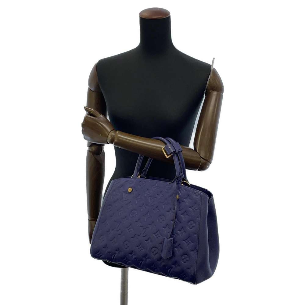 Louis Vuitton Handbag Monogram Empreinte Montaigne MM