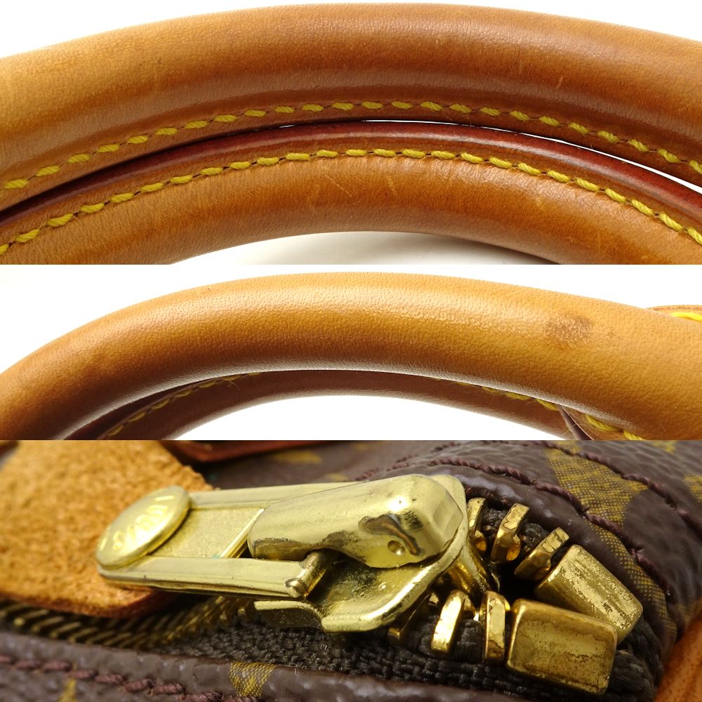 Louis Vuitton Monogram Speedy 25 Handbag Brown