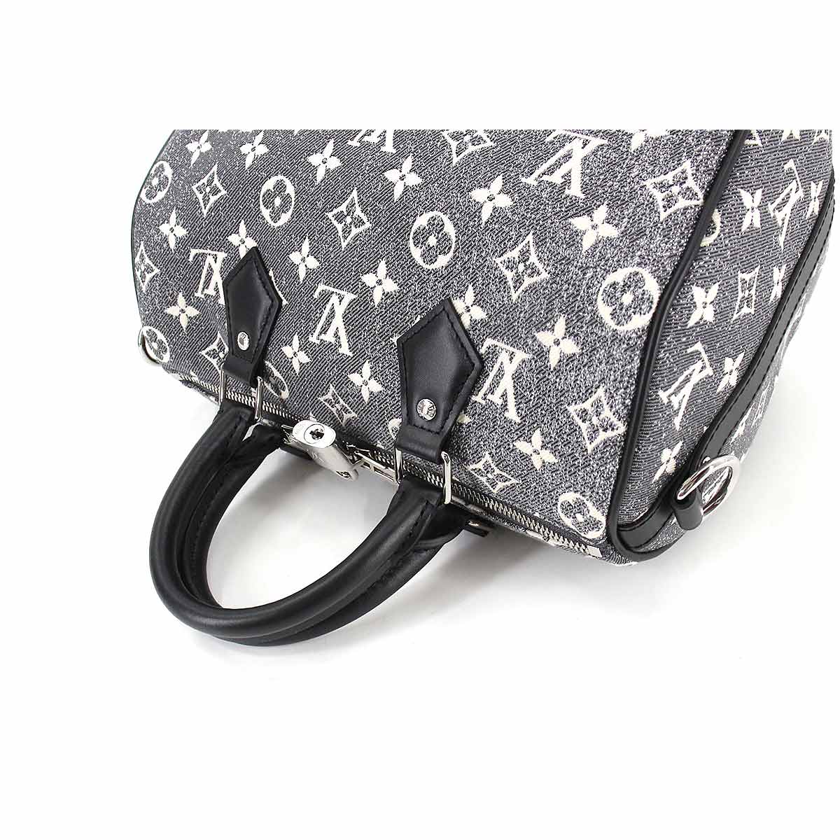 Louis Vuitton Jacquard Denim Speedy Bandouliere 25 Shoulder Bag