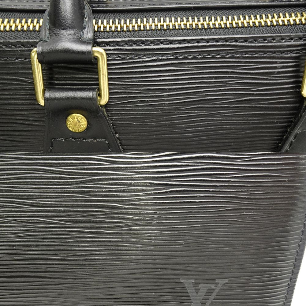 Louis Vuitton Epi Speedy 25 Noir Mini Boston Bag
