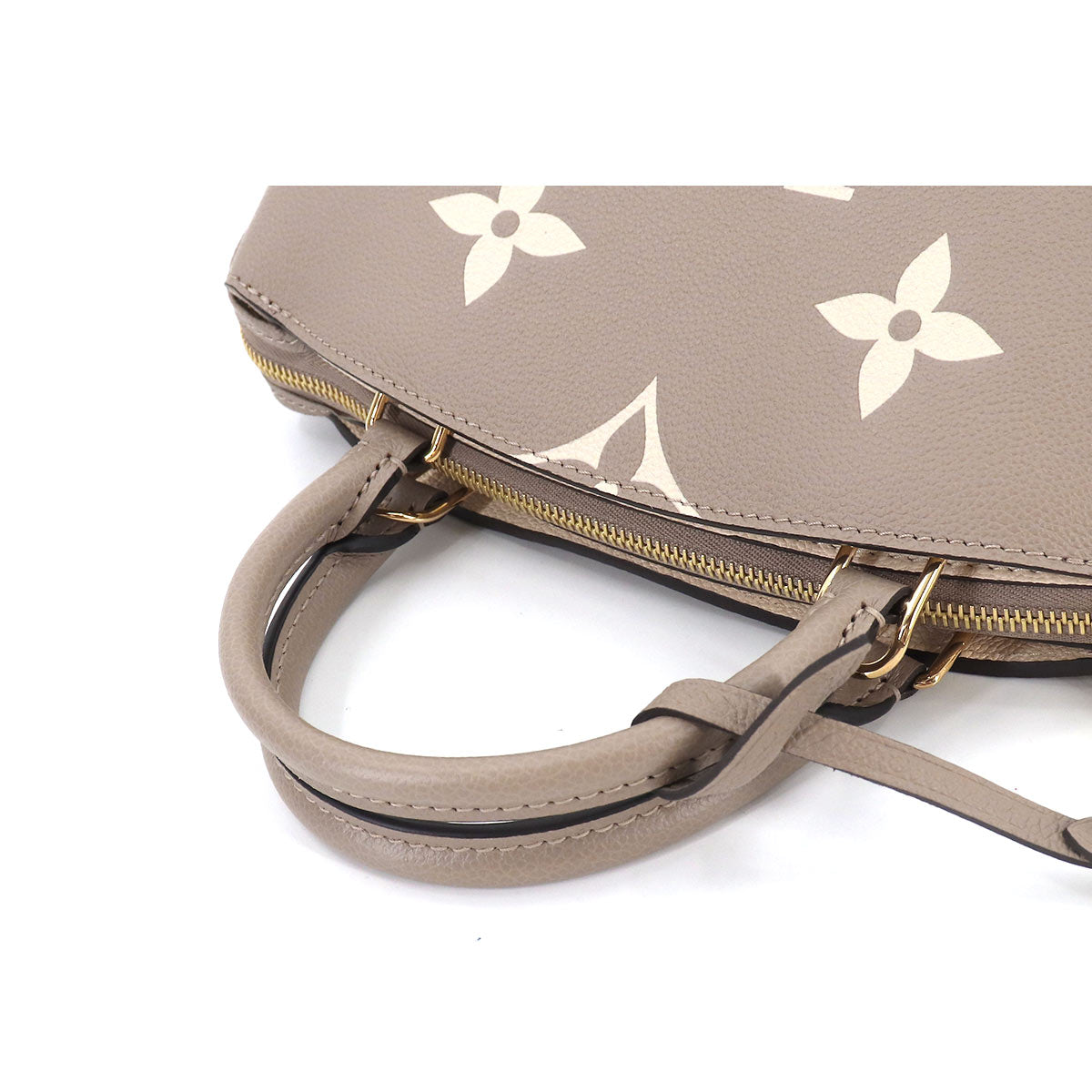 Louis Vuitton Bicolor Emplant Petit Palais PM Shoulder Bag Leather Tourtiere