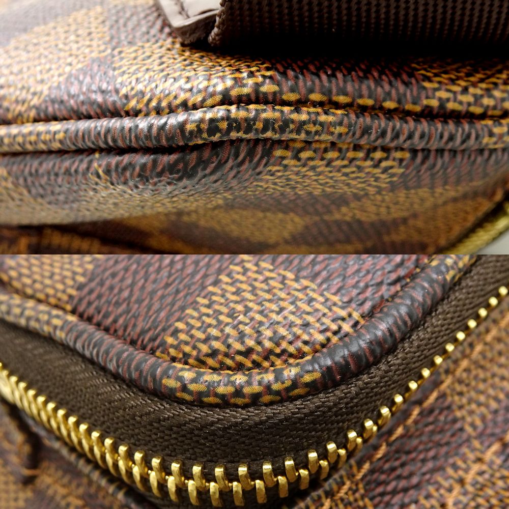 Louis Vuitton Damier Bum Bag Melville Body Bag Ebene