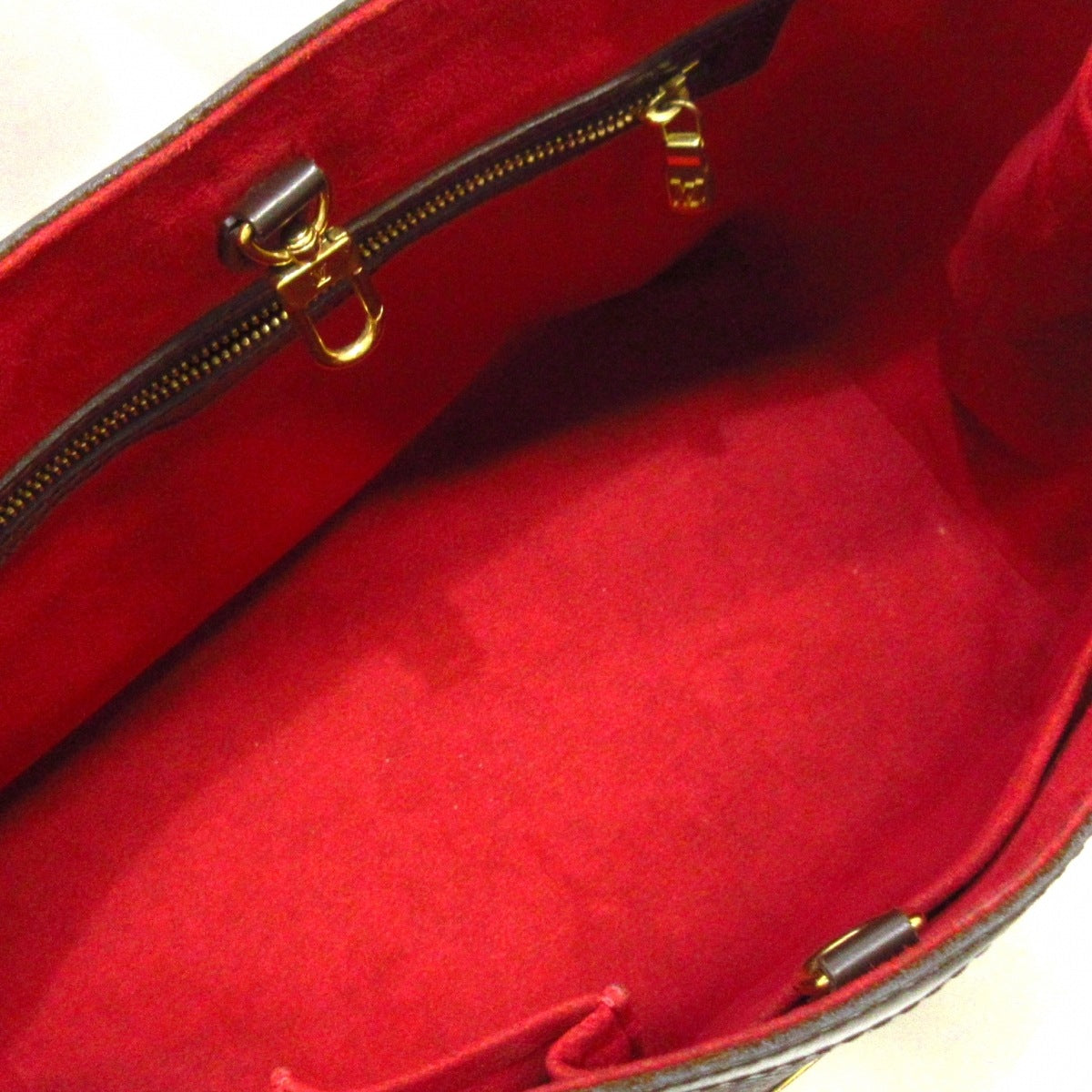 Louis Vuitton Hampstead PM Handbag Ebene Damier Canvas