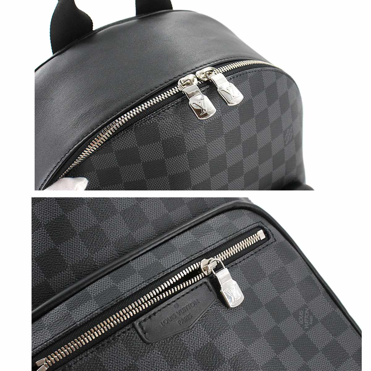 Louis Vuitton Damier Graphite Josh NV Backpack Rucksack Black