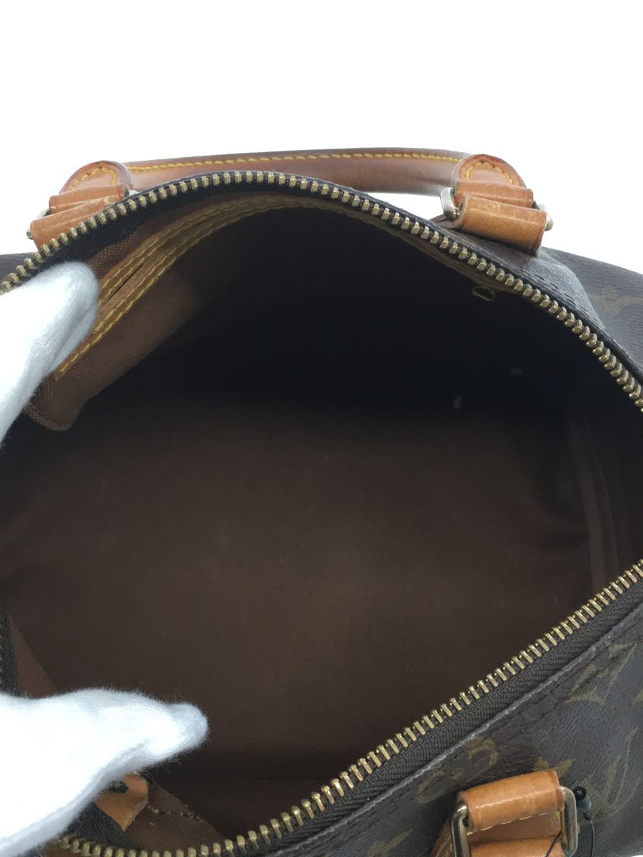Louis Vuitton Speedy 25 Hand Bag Monogram PVC Brown