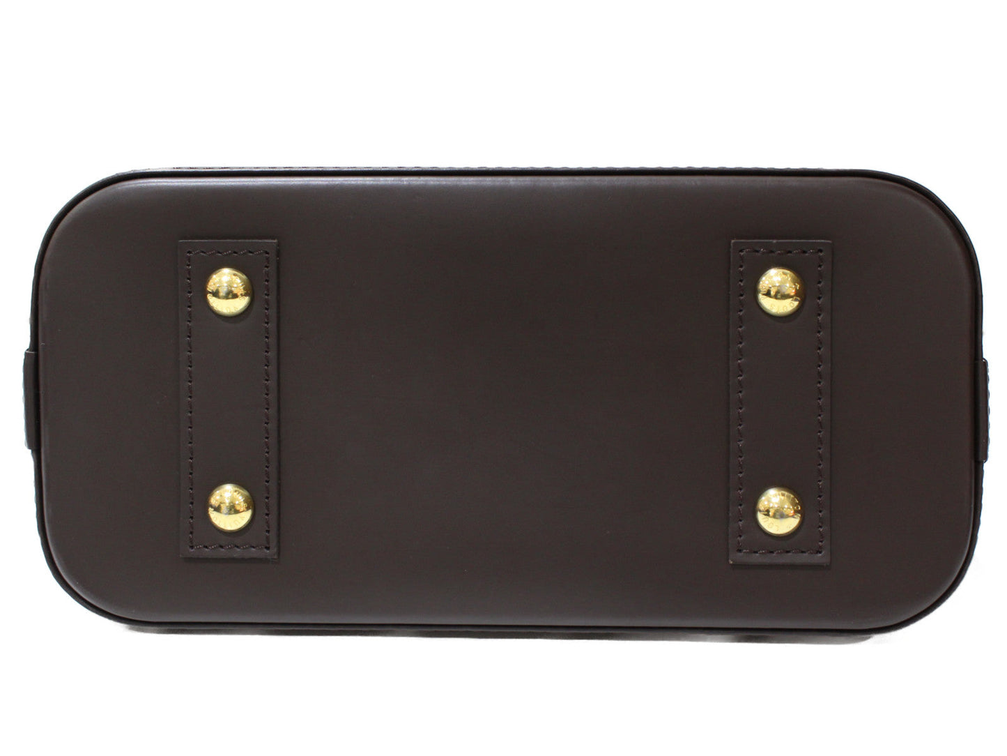 Louis Vuitton Alma BB Handbag Shoulder Bag Damier Ebene Brown