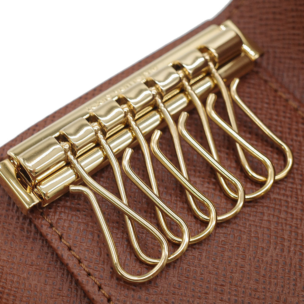 Louis Vuitton Multicle 6 6 Row Key Case Monogram Brown