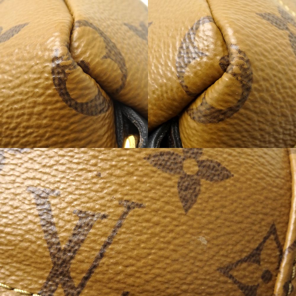 Louis Vuitton Palm Springs Backpack Mini Monogram Reverse Brown