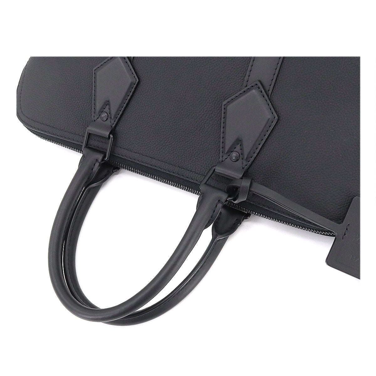 Louis Vuitton Aerogram Takeoff Shoulder Bag Leather Black
