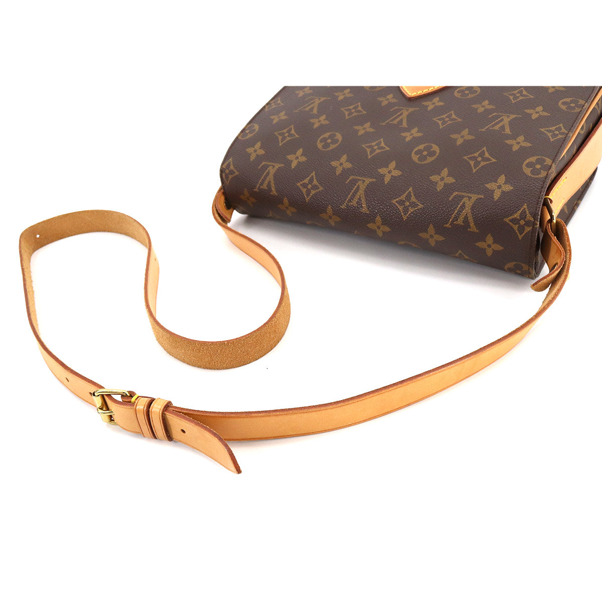 Louis Vuitton Monogram Cult Ciel Shoulder Bag Brown