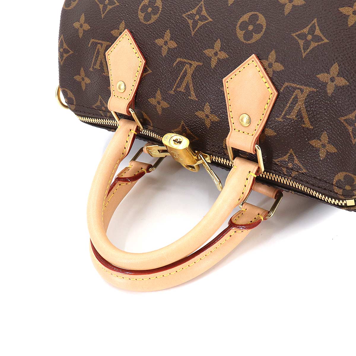Louis Vuitton Monogram Speedy Bandouliere 25 Shoulder Bag Brown