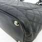 Chanel Cambon Line Large Tote Bag Shoulder Black
