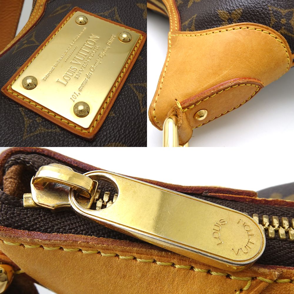 Louis Vuitton Monogram Thames GM Shoulder Bag Brown