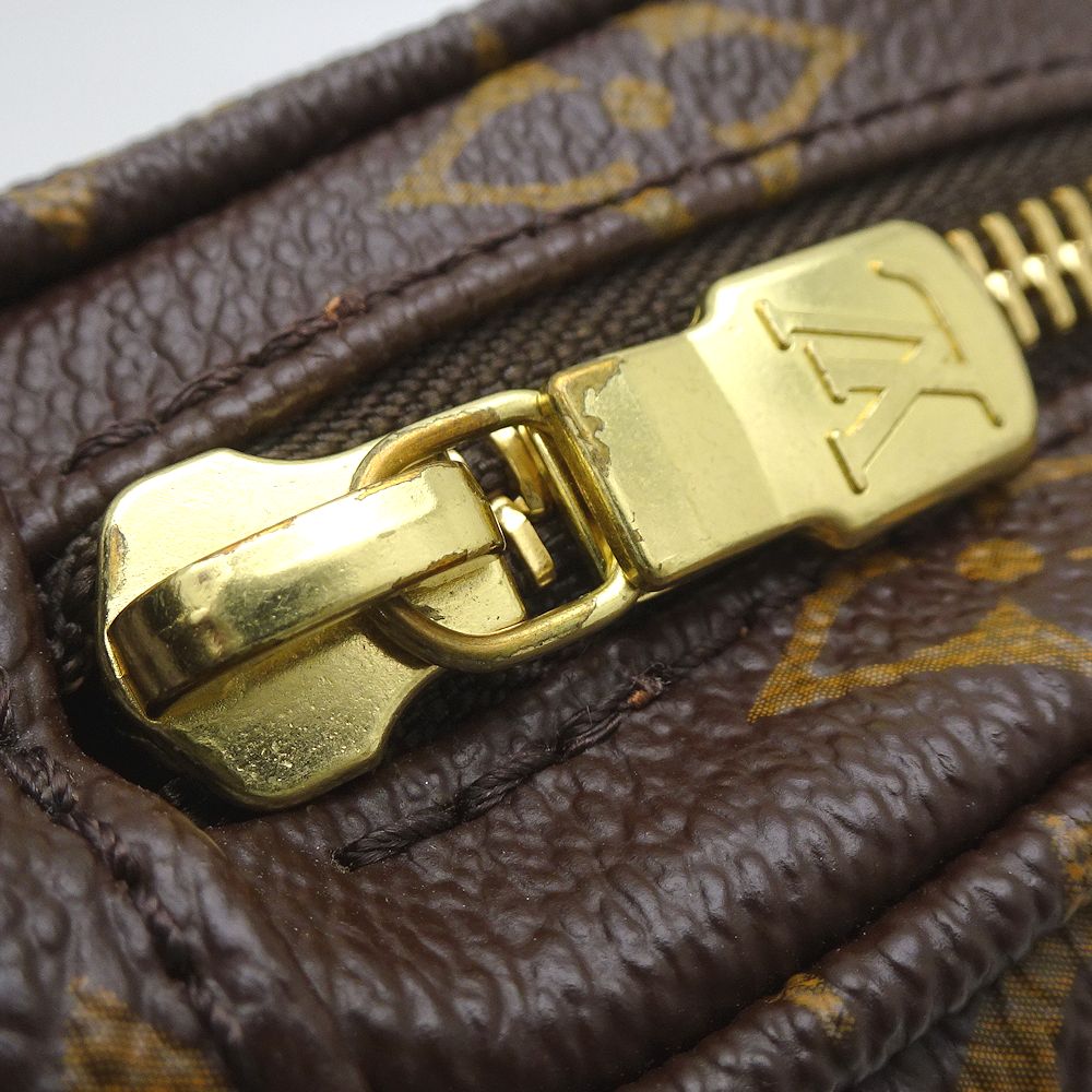 Louis Vuitton Monogram Trotter Bobourg Shoulder Bag Brown
