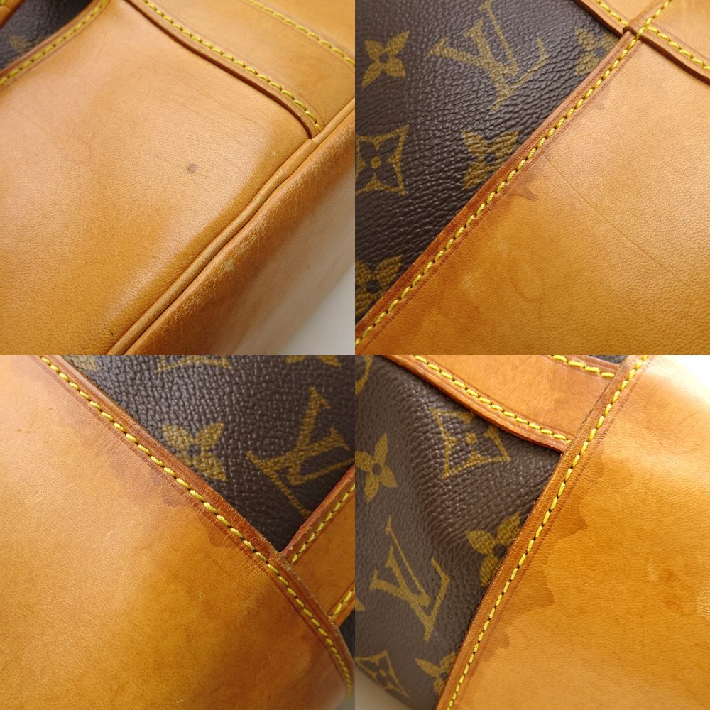 Louis Vuitton Monogram GM Shoulder Bag Brown