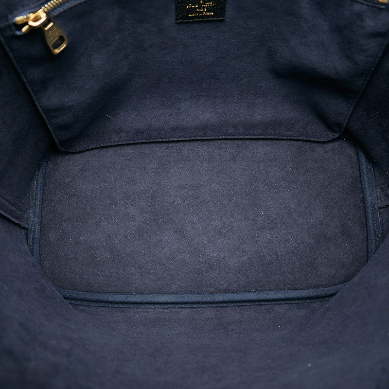 Louis Vuitton Monogram Emplant Neverfull MM Tote Bag