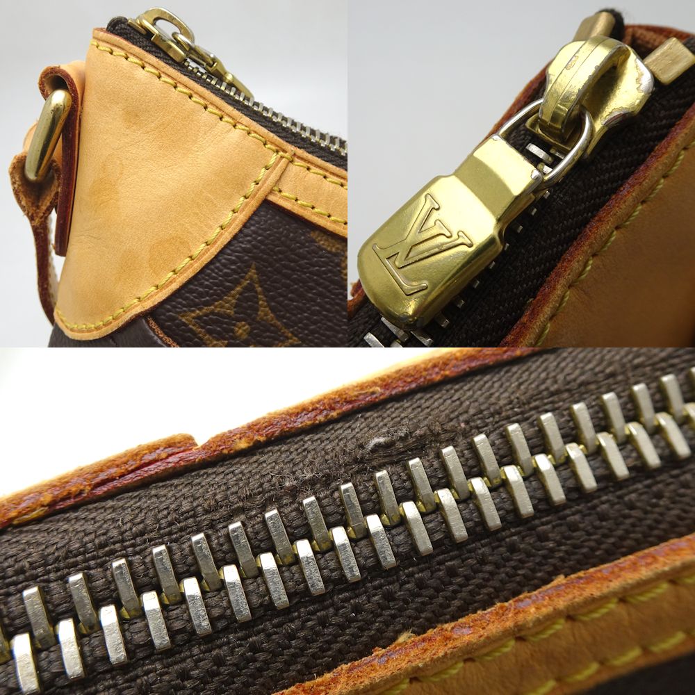 Louis Vuitton Monogram Odeon PM Crossbody Shoulder Bag Brown