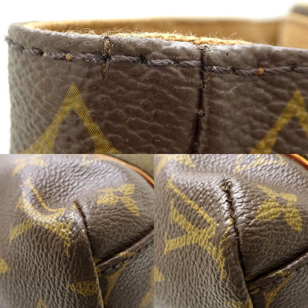 Louis Vuitton Monogram Shoulder Bag Brown