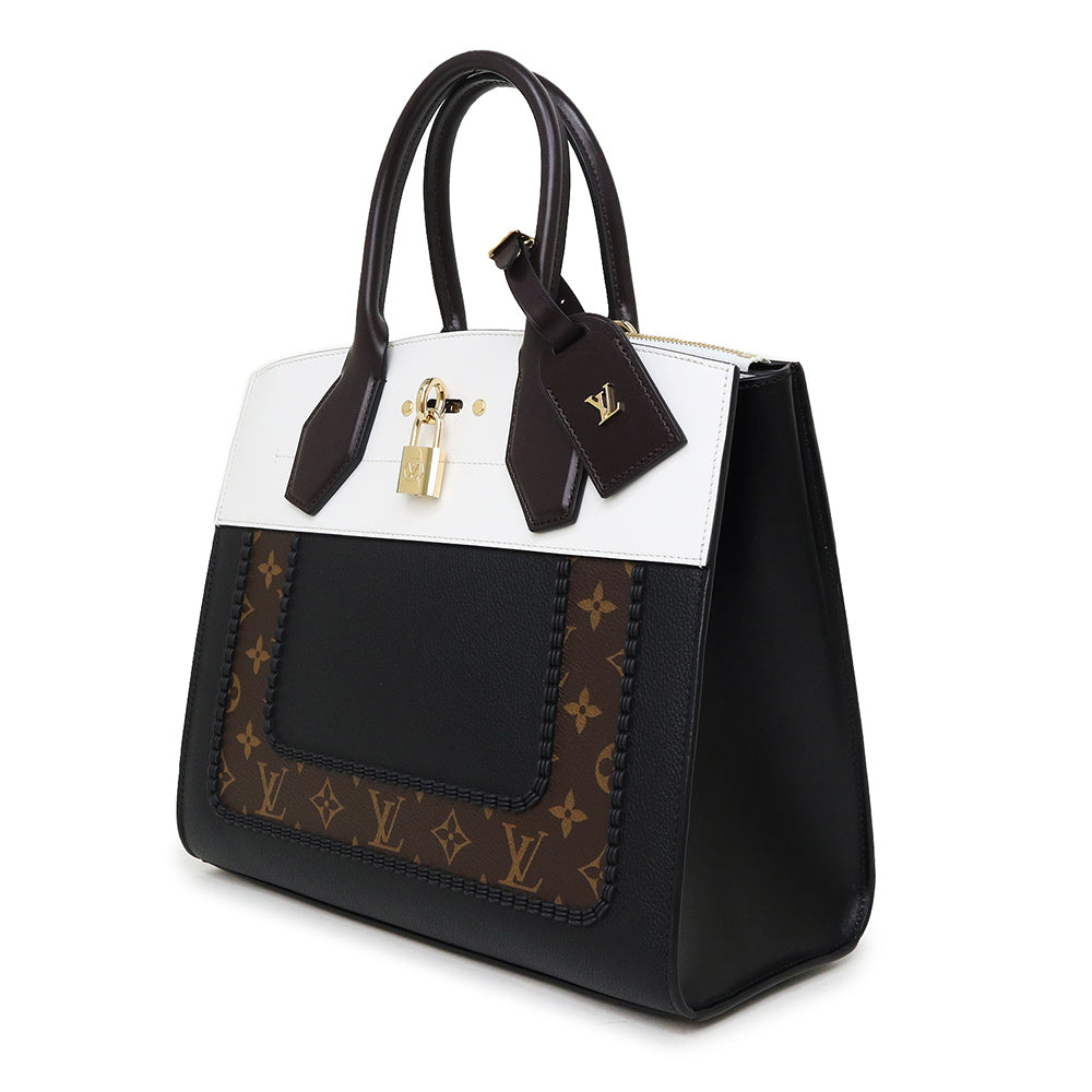 Louis Vuitton City Steamer MM Monogram 2way Shoulder Bag