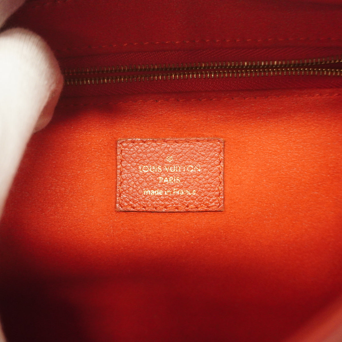 Louis Vuitton Shoulder Bag Monogram Empreinte Saint Germain PM Red