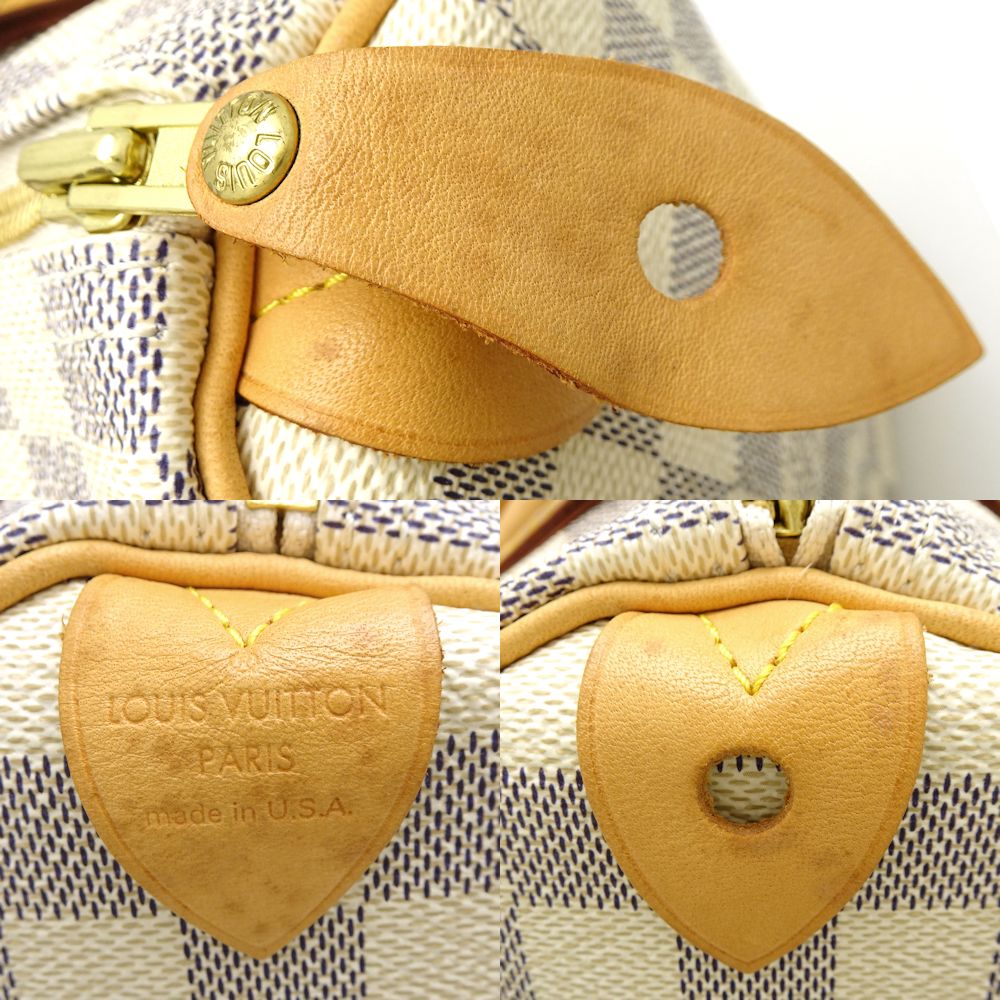 Louis Vuitton Damier Azur Speedy 25 Handbag