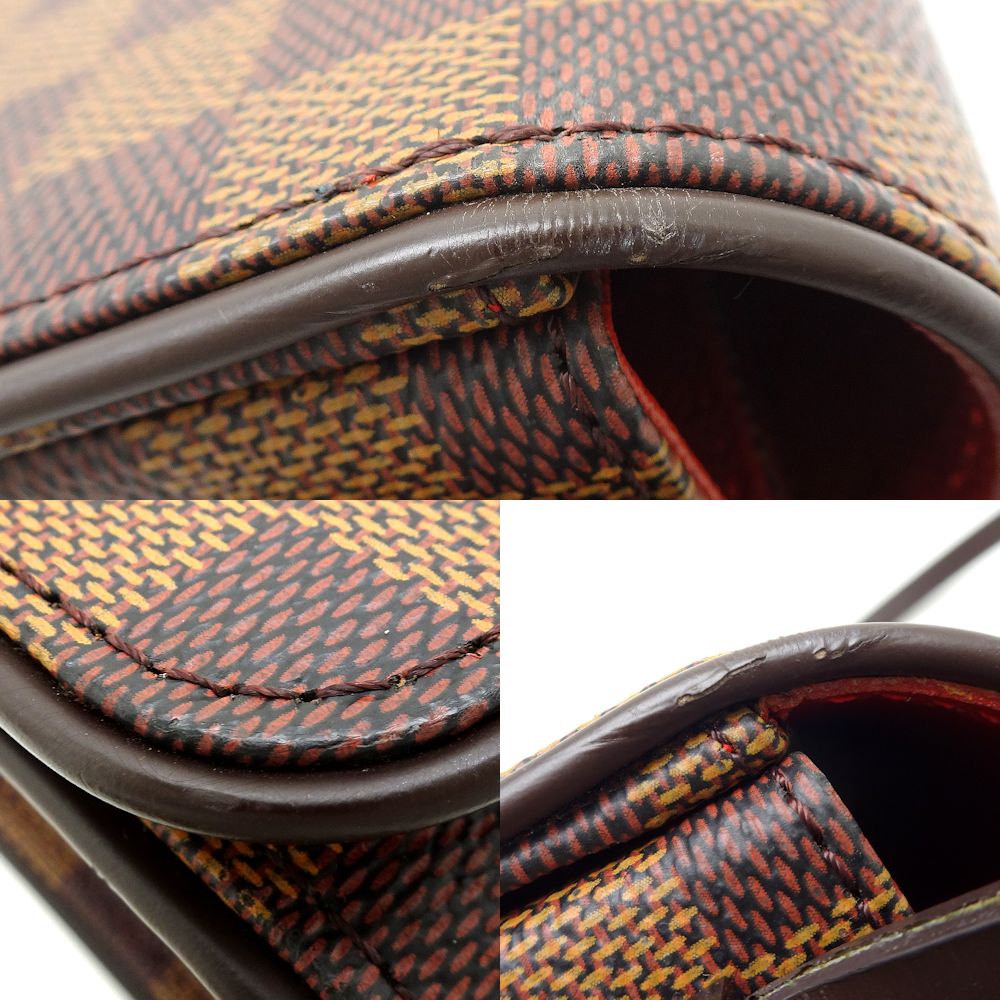 Louis Vuitton Damier Tribeca Ron Shoulder Bag Ebene