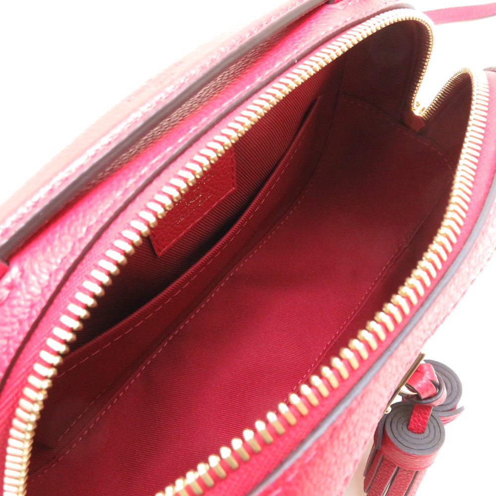 Louis Vuitton Santonge Crossbody Shoulder Bag Amplant Scarlet Red