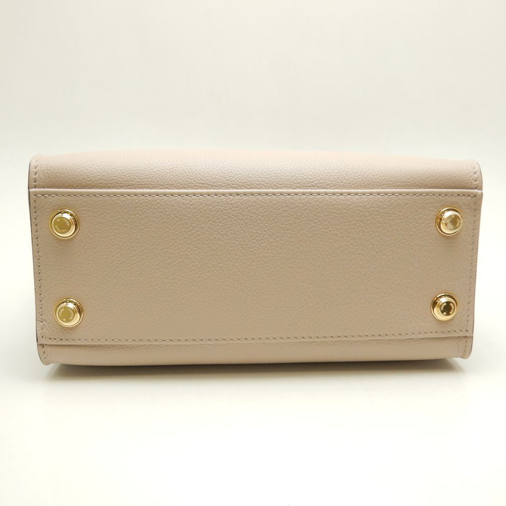 Louis Vuitton On My Side PM Handbag Greige Creme
