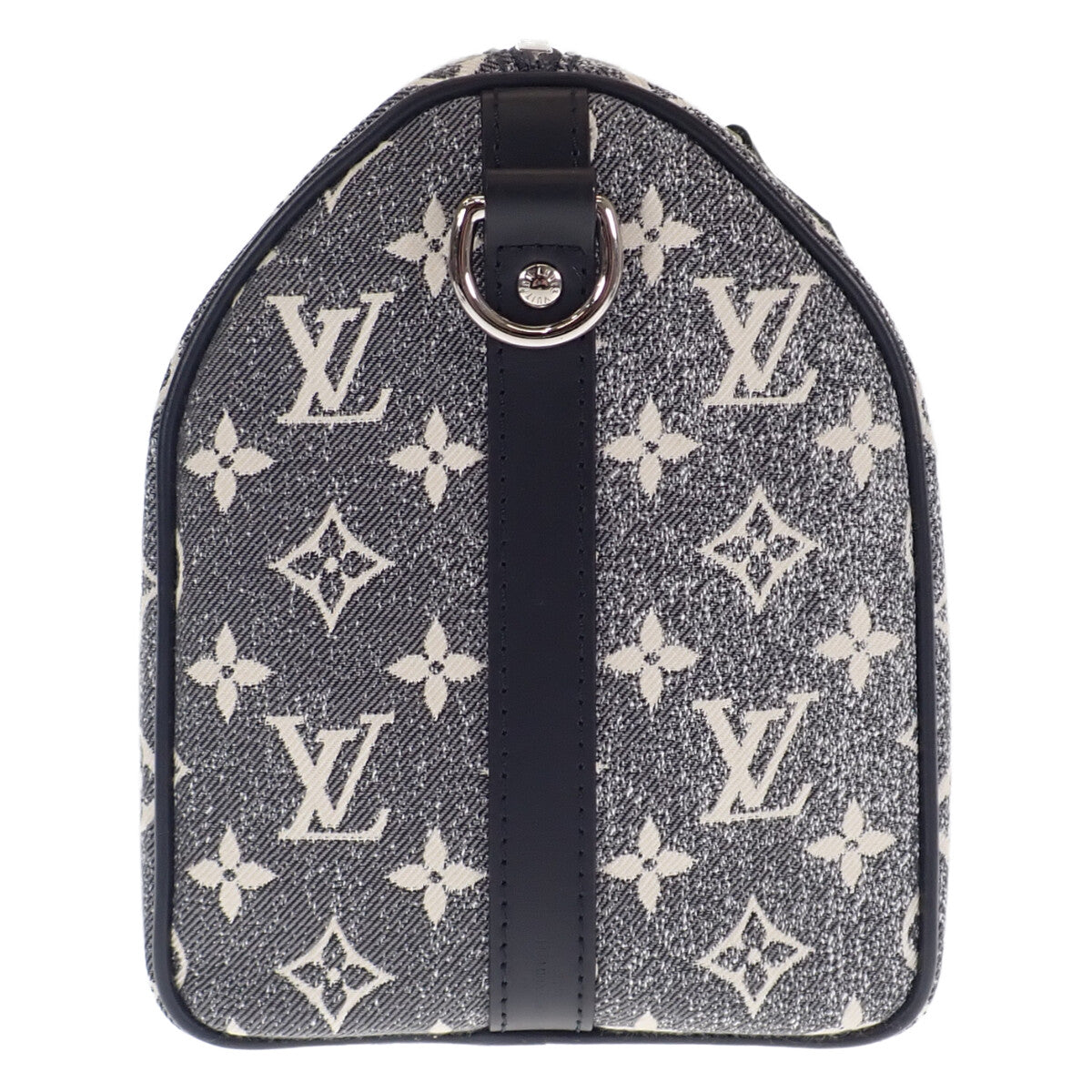 Louis Vuitton Speedy Bandouliere 25 Monogram Jacquard Denim Black