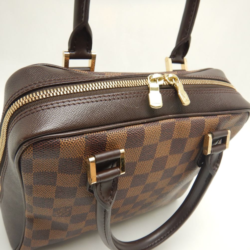Louis Vuitton Damier Brera Handbag Brown
