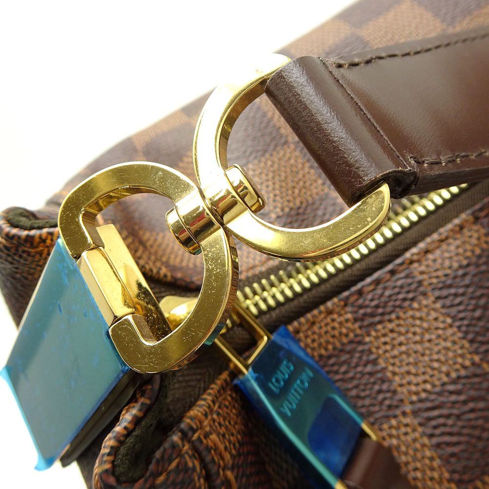 Louis Vuitton  Damier Portobello PM Ebene Shoulder Bag Brown