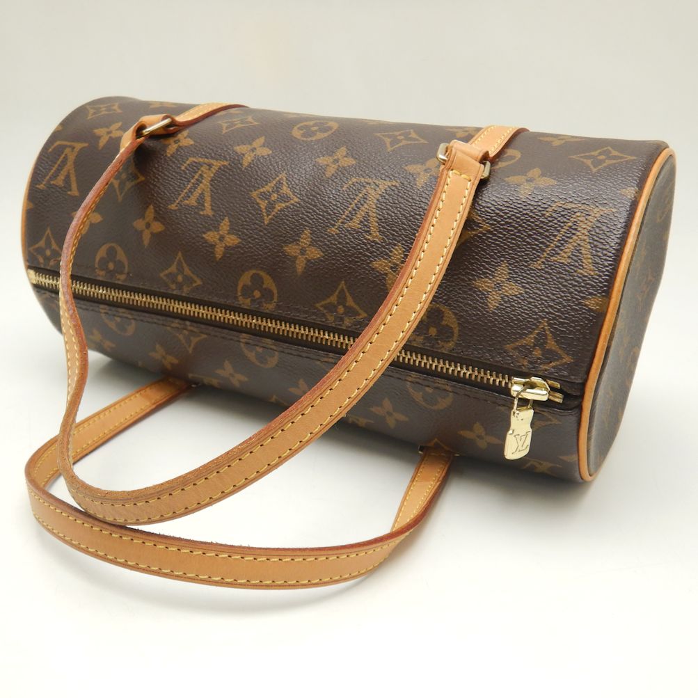 Louis Vuitton Monogram Papillon 26 Handbag Brown