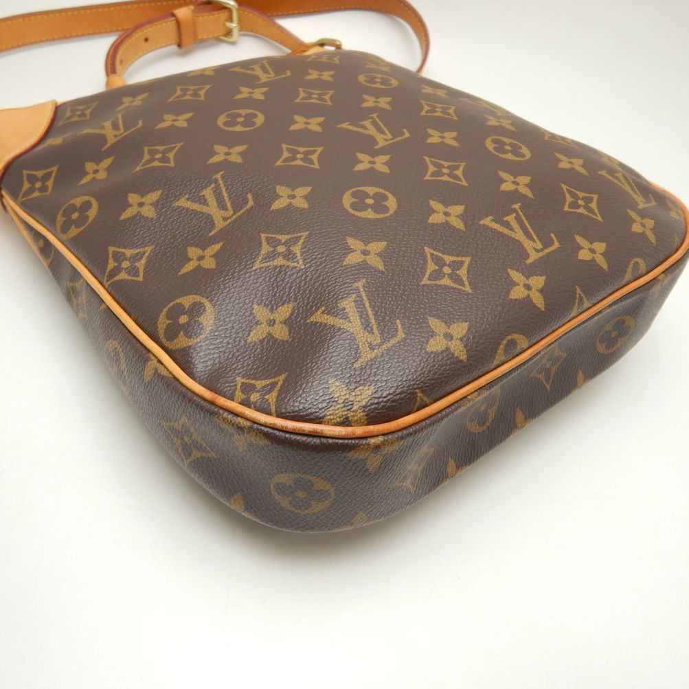 Louis Vuitton Monogram Odeon PM Shoulder Bag Brown