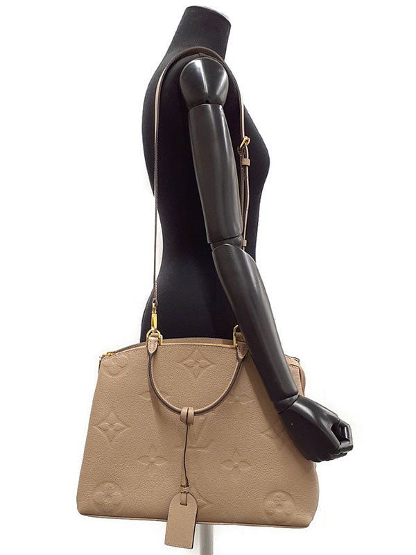 Louis Vuitton Monogram Implant Grand Palais MM 2way Bag