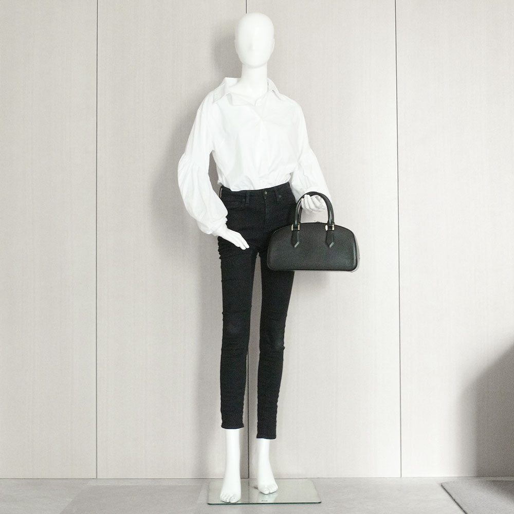 Louis Vuitton Handbag Mini Boston Bag Epi Noir Black