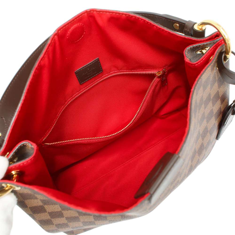 Louis Vuitton Shoulder Bag Damier Ebene Graceful PM
