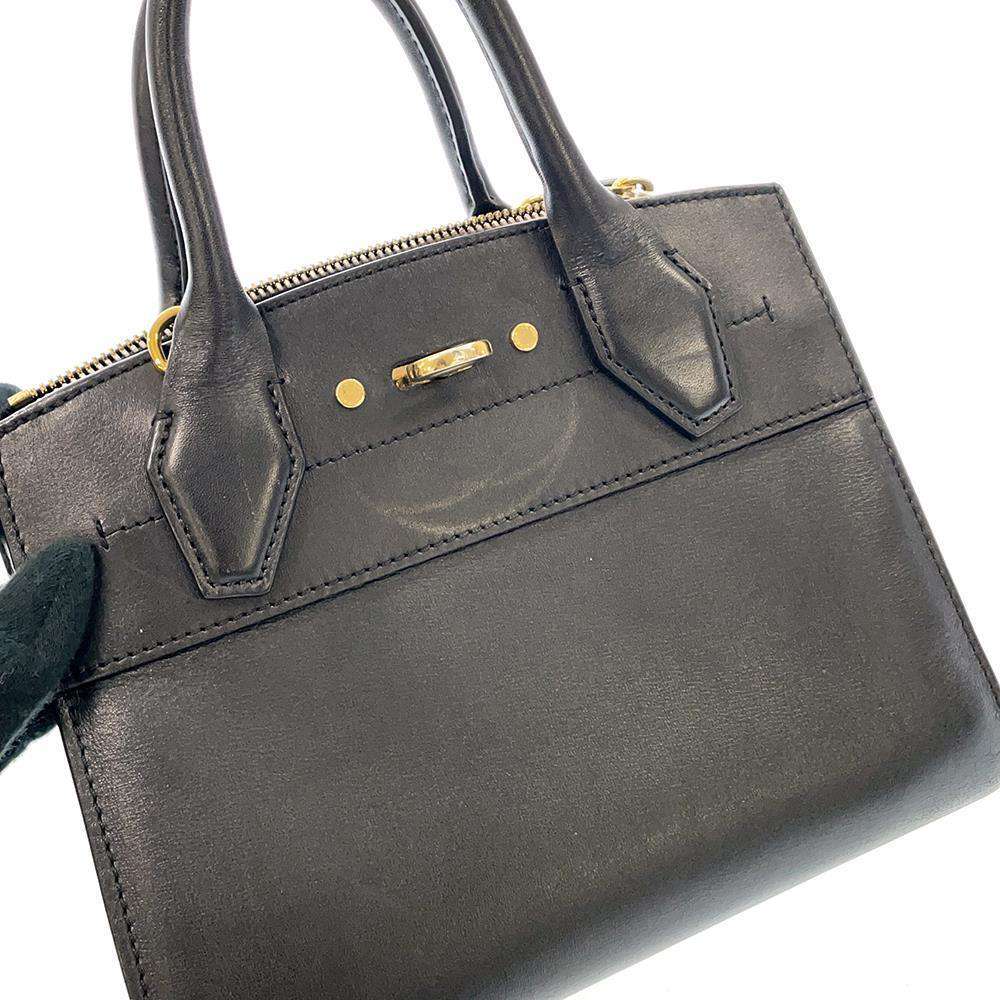Louis Vuitton Handbag City Steamer 2way Shoulder Bag Black