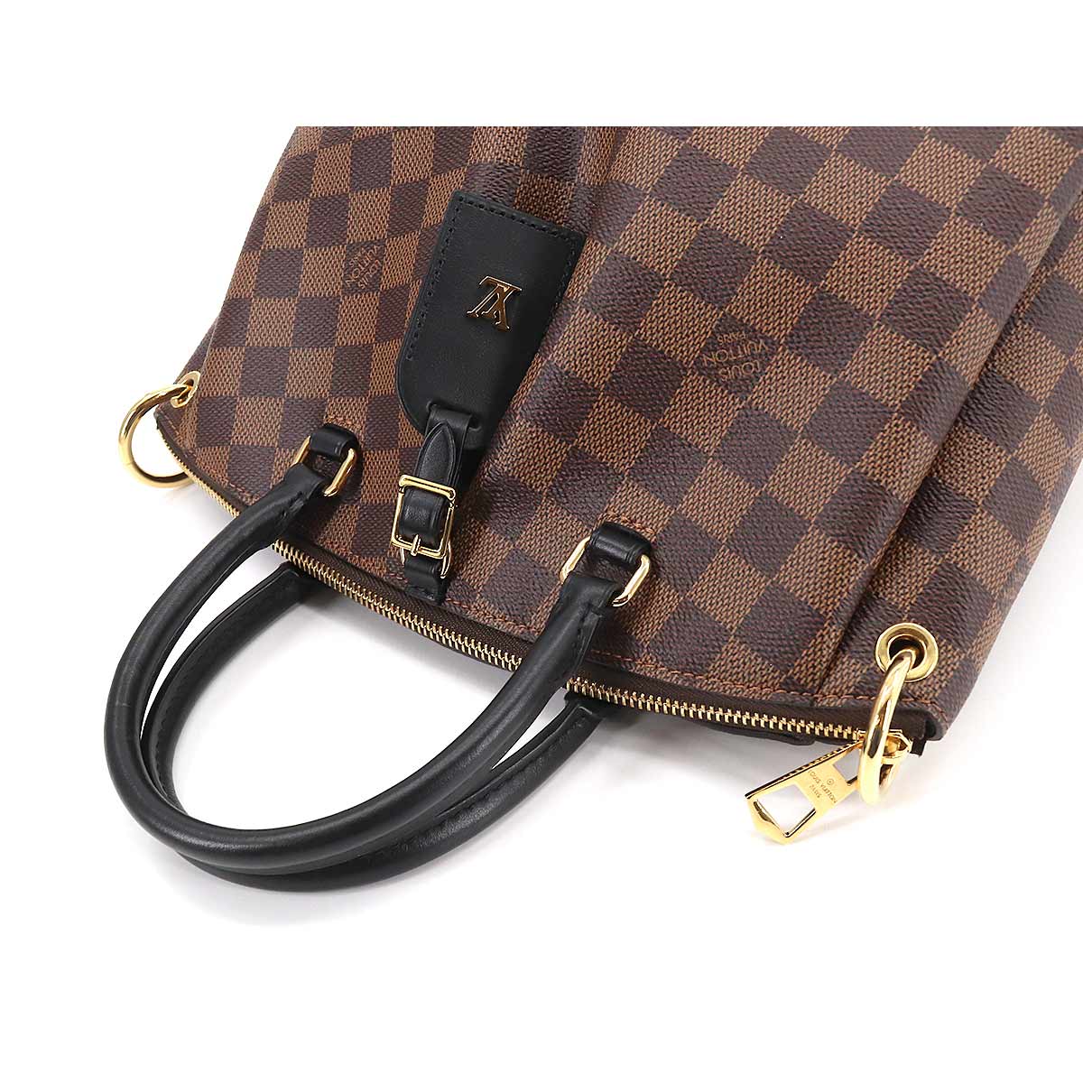 Louis Vuitton Damier Odeon Tote PM 2 Way Hand Shoulder Bag Ebene