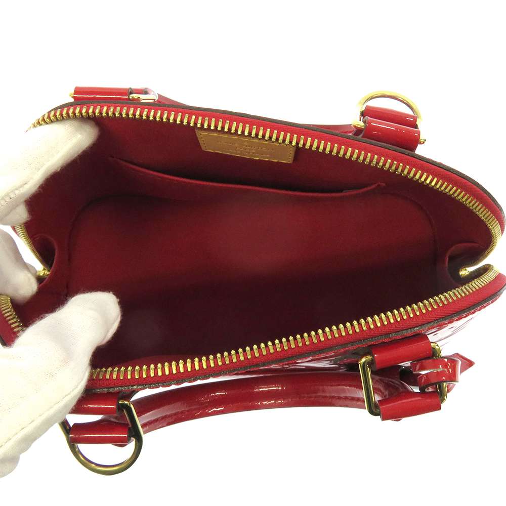 Louis Vuitton Handbag Monogram Vernis Alma BB