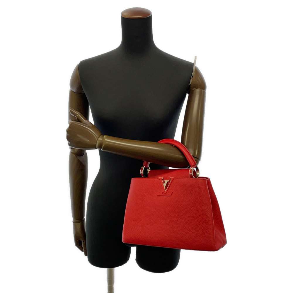 Louis Vuitton Handbag Capucines BB Taurillon Leather