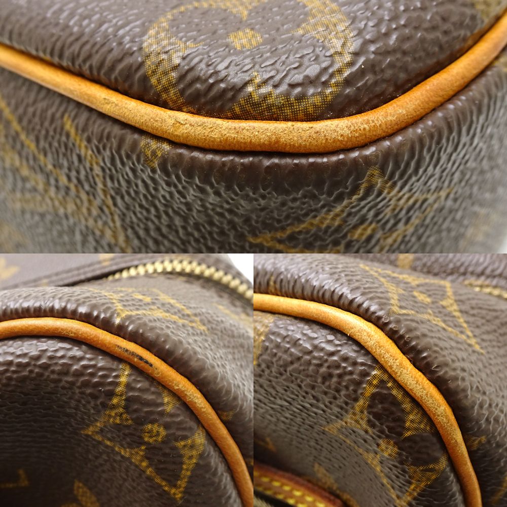 Louis Vuitton Monogram  Cite MM Crossbody Shoulder Bag Brown