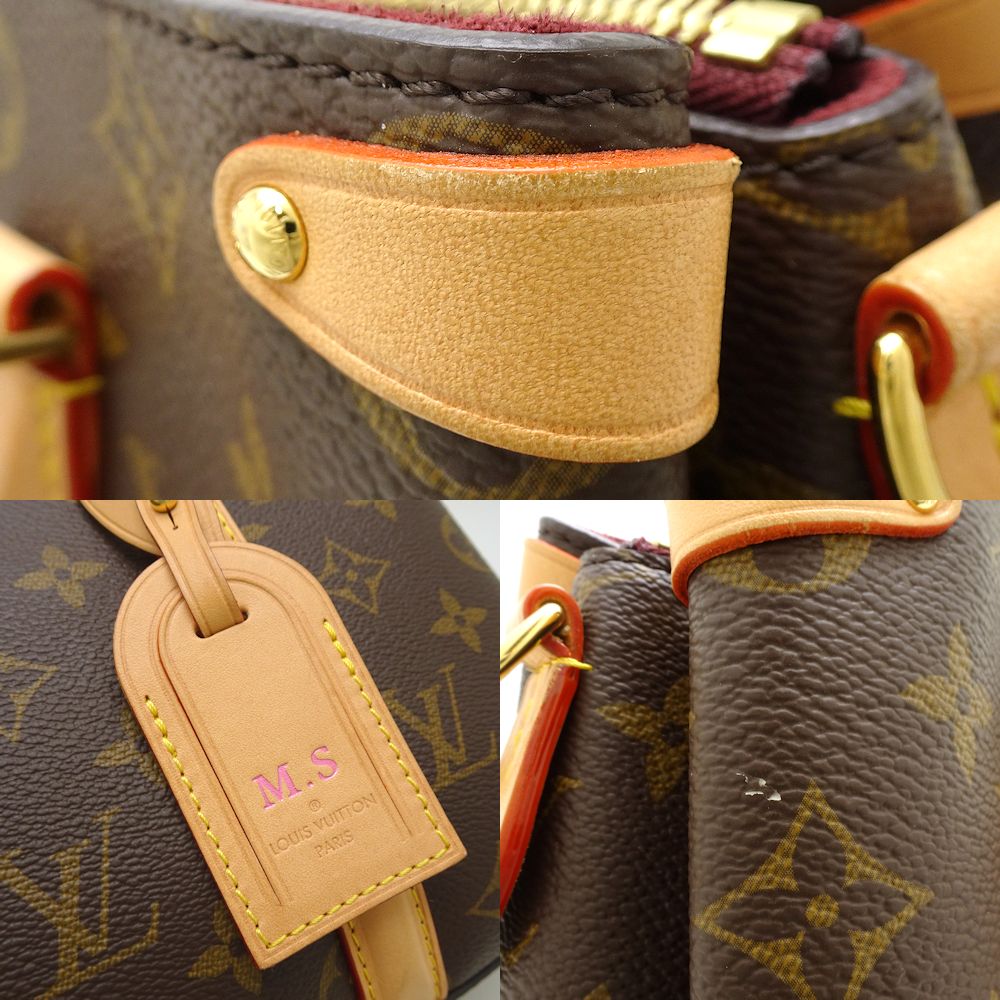 Louis Vuitton Monogram Sufro BB Shoulder Bag Brown