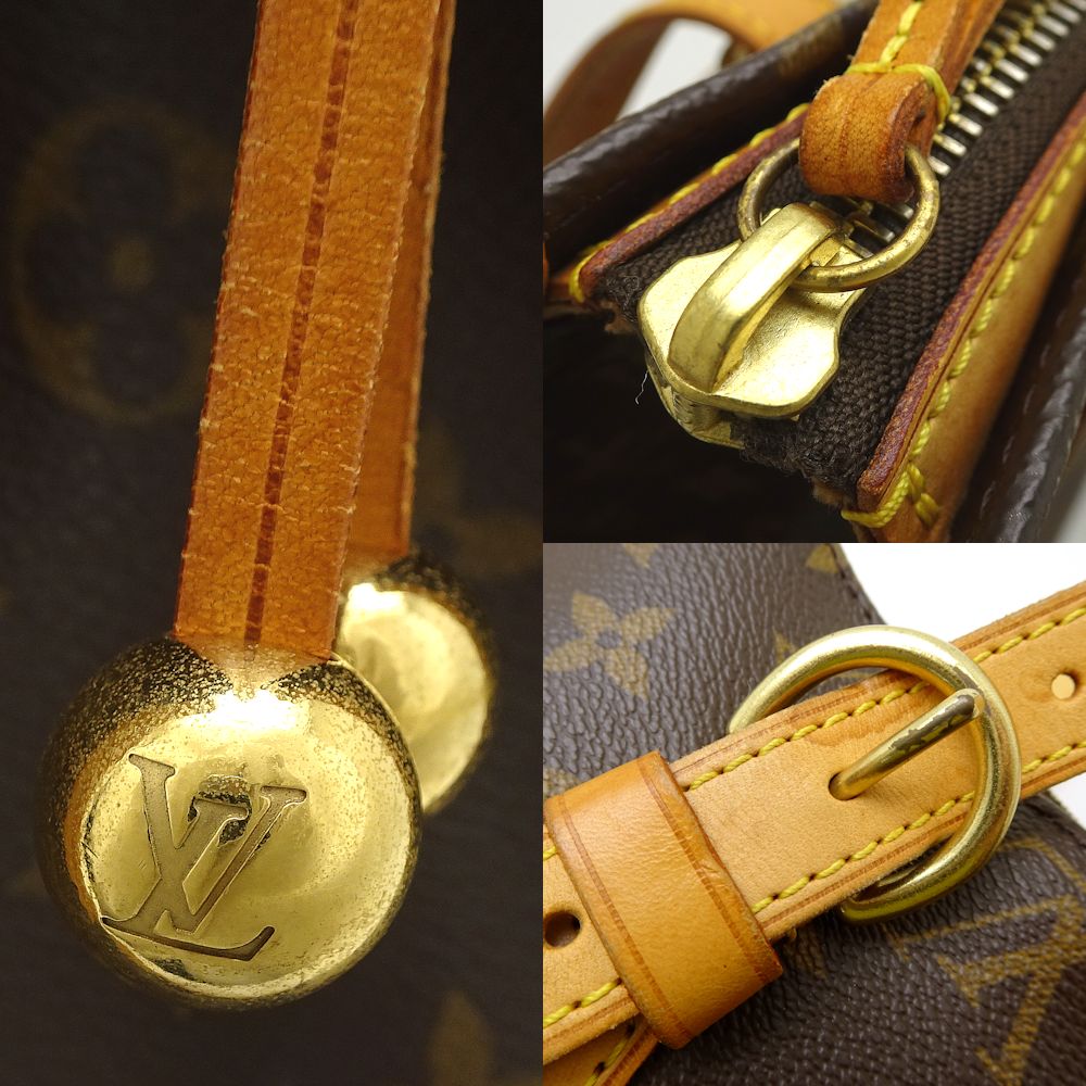 Louis Vuitton Monogram Popincourt Tote Bag Brown