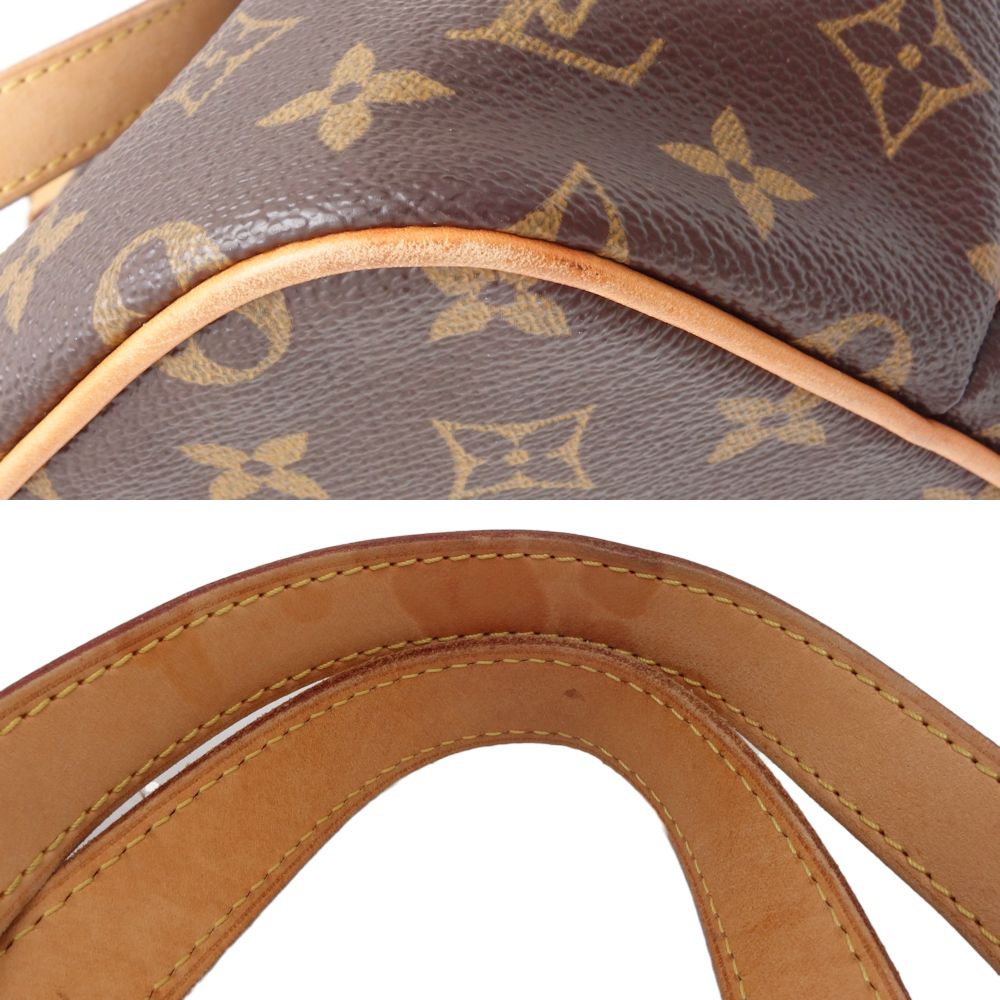 Louis Vuitton Monogram Palermo PM 2way Bag Brown