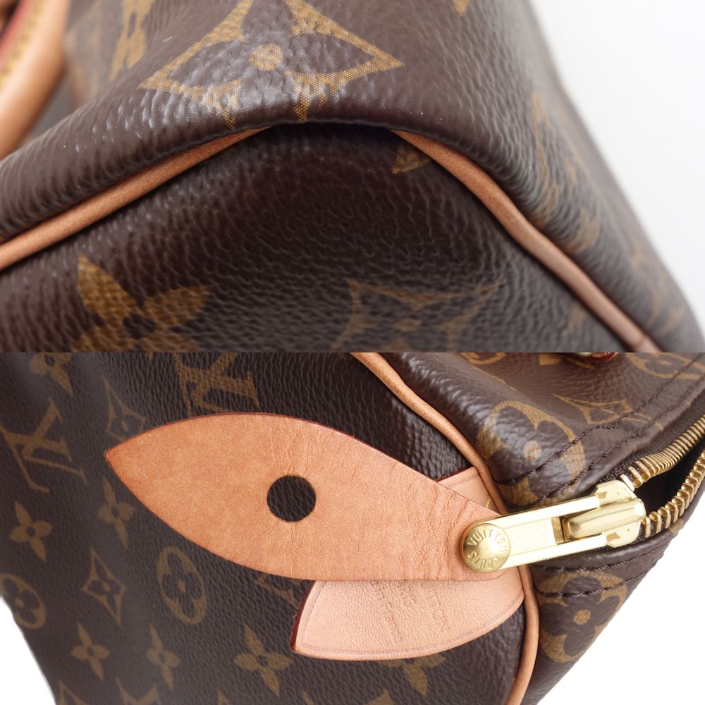 Louis Vuitton Monogram  Speedy 25 Handbag Brown