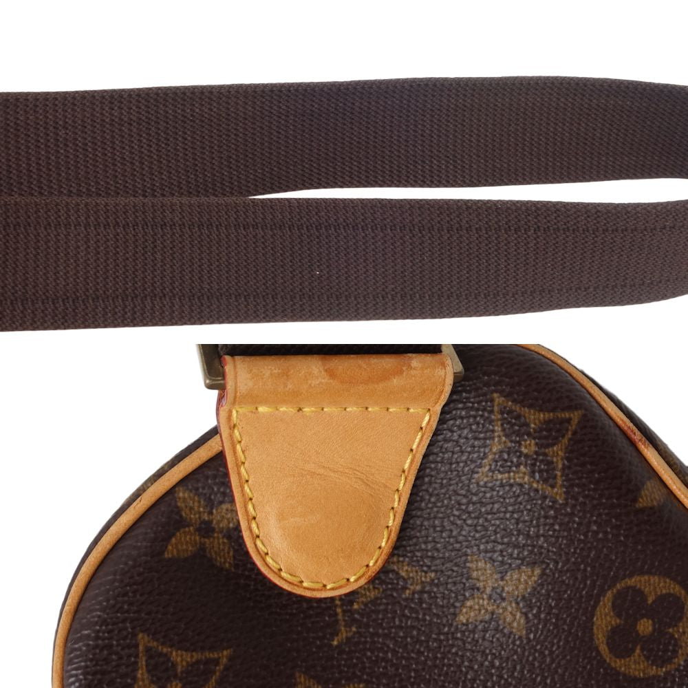 Louis Vuitton Monogram Pochette Ganju Body Bag Brown