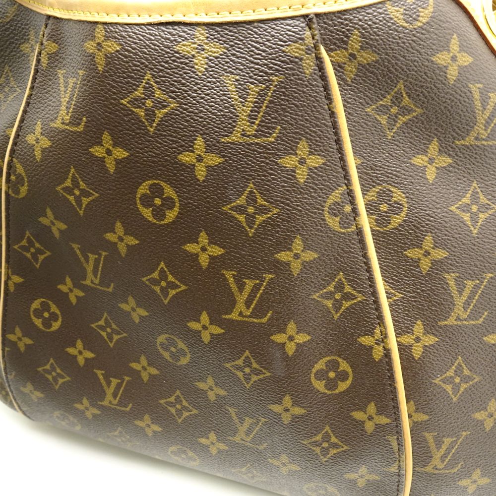 Louis Vuitton Monogram Galliera PM Brown Shoulder Bag
