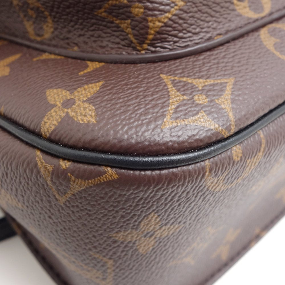 Louis Vuitton Monogram Passy Crossbody Shoulder Bag Brown