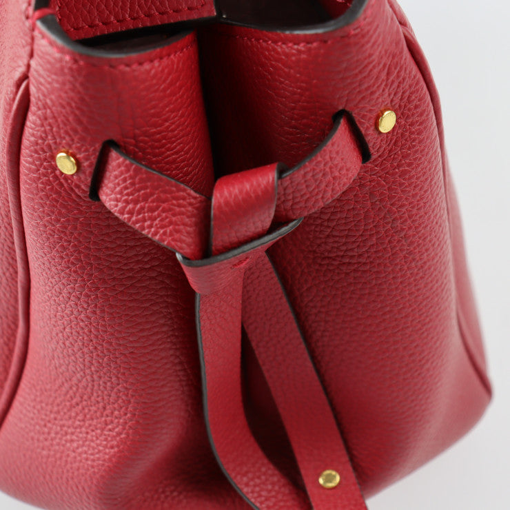 Louis Vuitton Mira PM Handbag Calf Leather Rouge Carmine